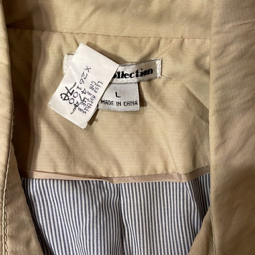 Cream Safari style jacket - Picture 3 of 6